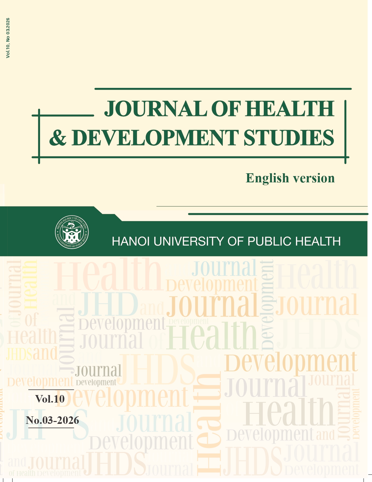  JOURNAL OF HEALTH AND DEVELOPMENT STUDIES
